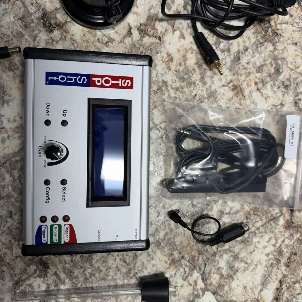 Cognisys StopShot Water Drop Kit IR Sensor Solenoid Controller Tested